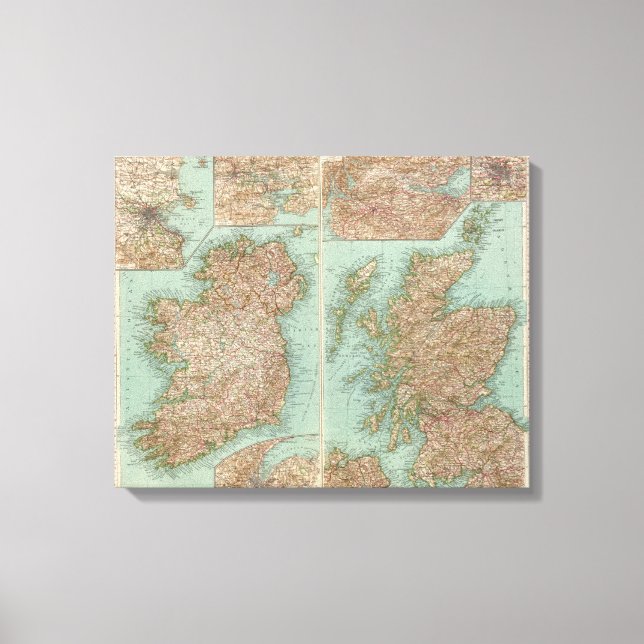 Lienzo Irlanda, Escocia, 4950 (Anverso)