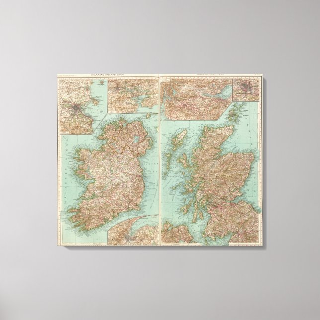 Lienzo Irlanda, Escocia, 4950 (Anverso)