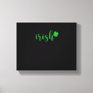Lienzo Irlandés St Patrick Day Men Saint Patrys Sham