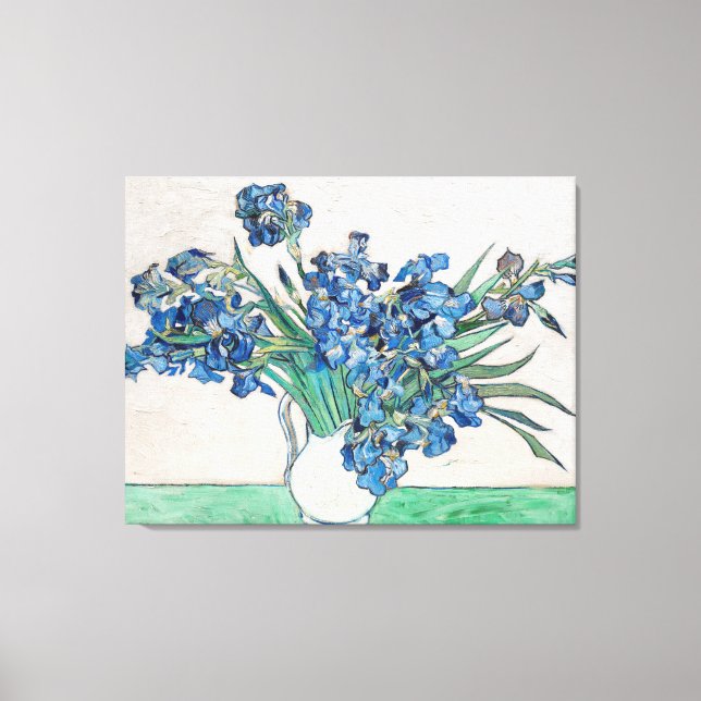Lienzo Irlandeses azules de Vincent Van Gogh Bella Artes (Anverso)
