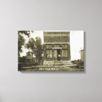 IRVING KANSAS POST OFFICE FOTO MARSHALL COUNTY KS