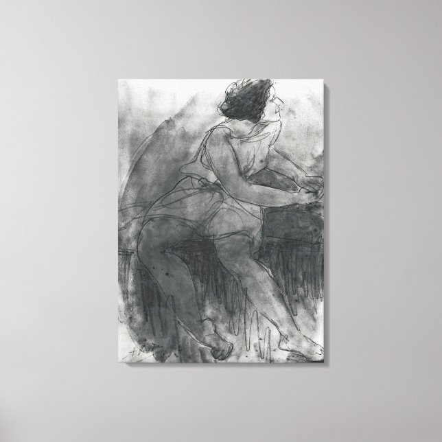 Lienzo Isadora Duncan (Anverso)