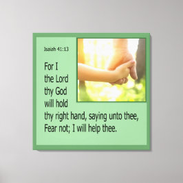 Lienzo Isaías 41:13