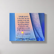 Isaías 61:10 Me ilumina mucho la Biblia del Señor