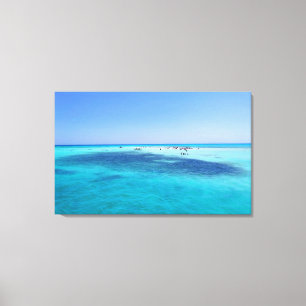 Lienzo Isla Blanca en el Mar Rojo