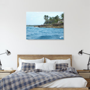 Lienzo ISLA CARRIBEANA #1 EN CANVAS 20 "x 16"
