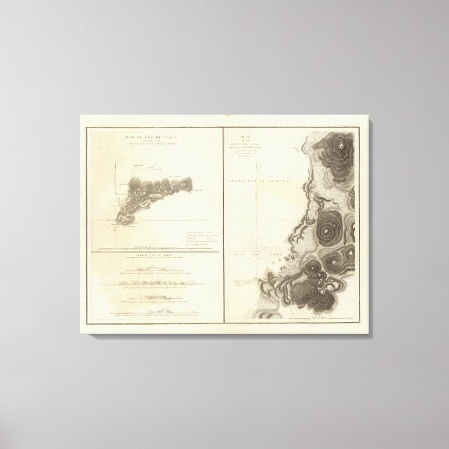 Lienzo Isla de Pascua Chile (Anverso)