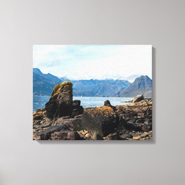 Lienzo Isla de Skye - Escocia, Reino Unido (Anverso)
