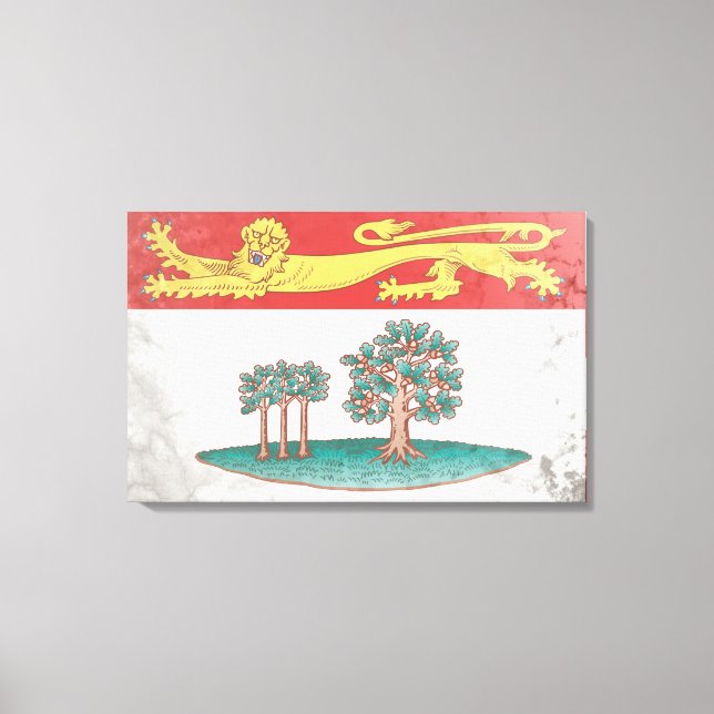 Lienzo Isla del Príncipe Eduardo (Anverso)