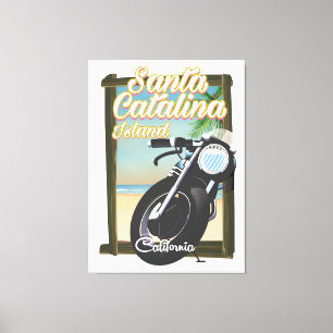 Lienzo Isla Santa Catalina, California EE. UU.