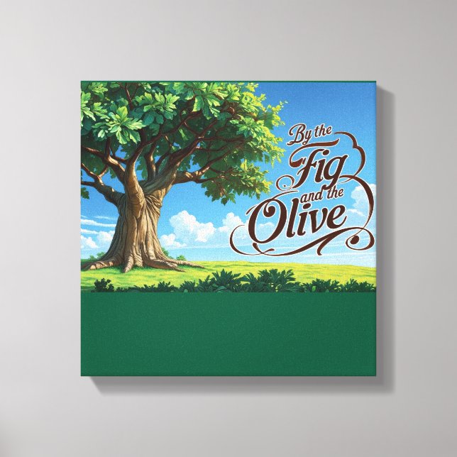 Lienzo Islamic Decor- Religious Trees In Islam (Anverso)