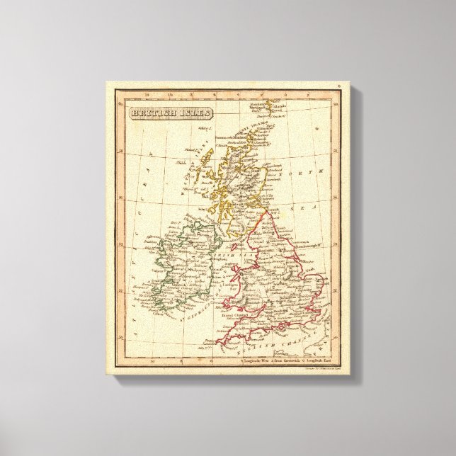 Lienzo Islas Británicas 4 (Anverso)