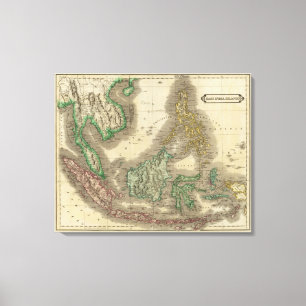Lienzo Islas de E la India