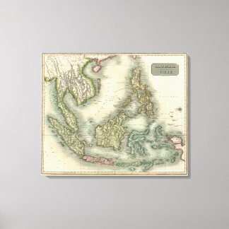 Lienzo Islas del Este de la India 2