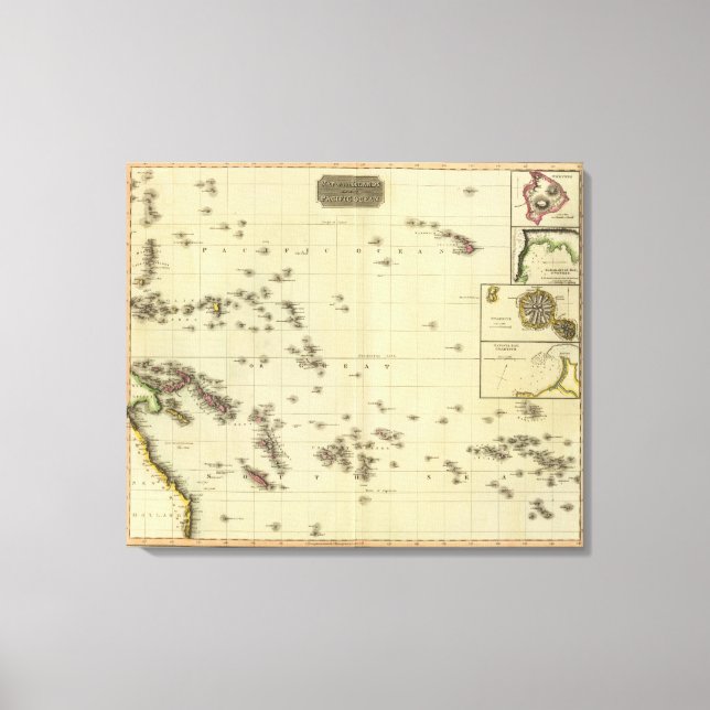 Lienzo Islas del Pacífico (Anverso)