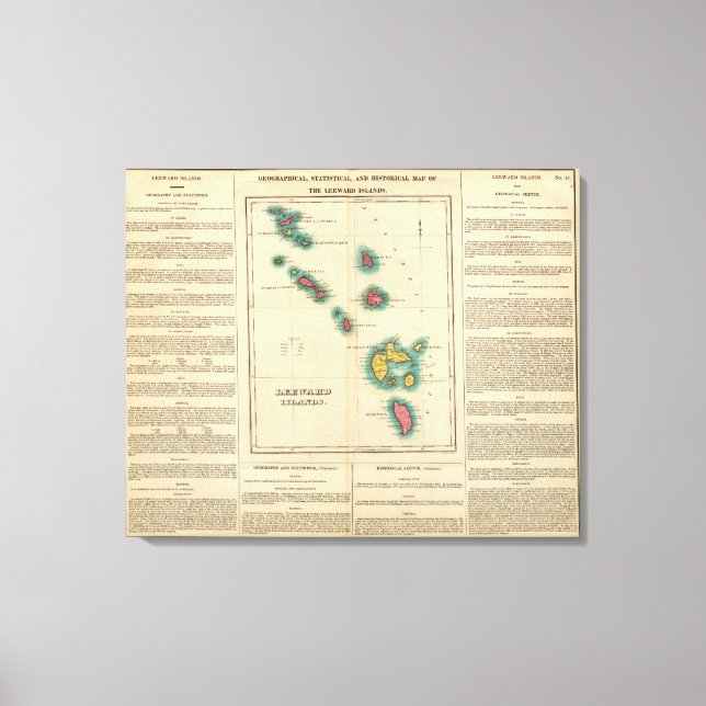 Lienzo Islas Leeward (Anverso)