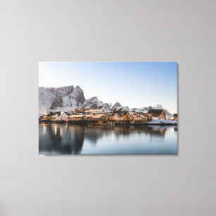 Lienzo Islas Lofoten de Noruega