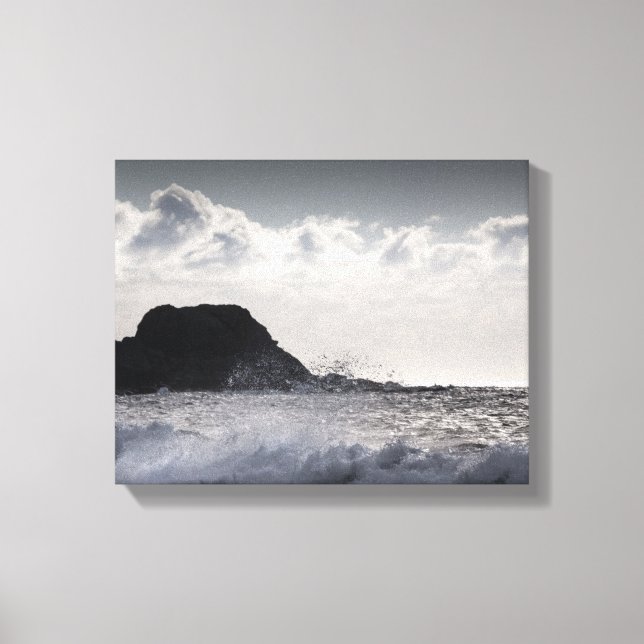 Lienzo Islas Lofoten Noruega (Anverso)