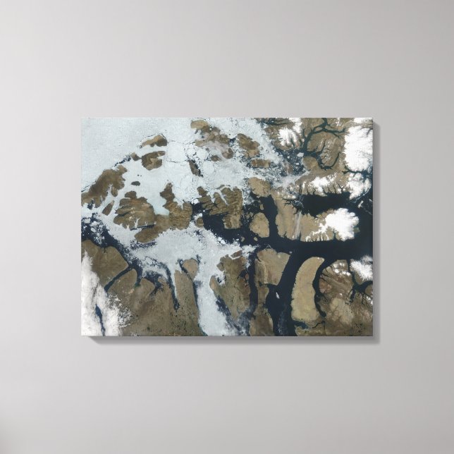 Lienzo Islas Queen Elizabeth (Anverso)