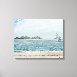 Lienzo Islas Whitsunday Australia. 1998