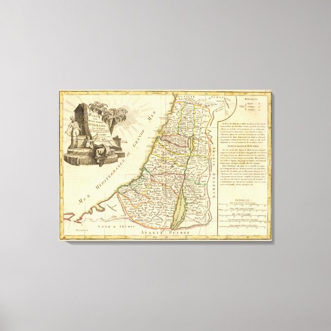 Lienzo Israel y Palestina (Anverso)