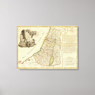 Lienzo Israel y Palestina