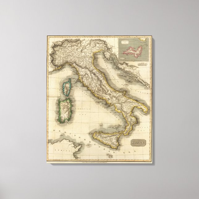 Lienzo Italia 8 (Anverso)