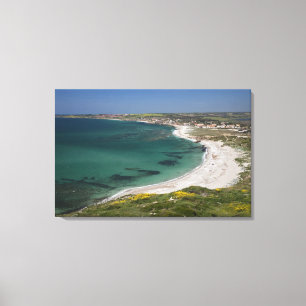 Lienzo Italia, Cerdeña, Tharros. Ver desde el