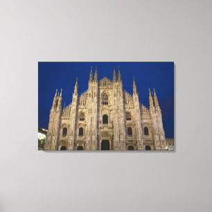 Lienzo Italia, provincia de Milán, Milán. Catedral de Mil