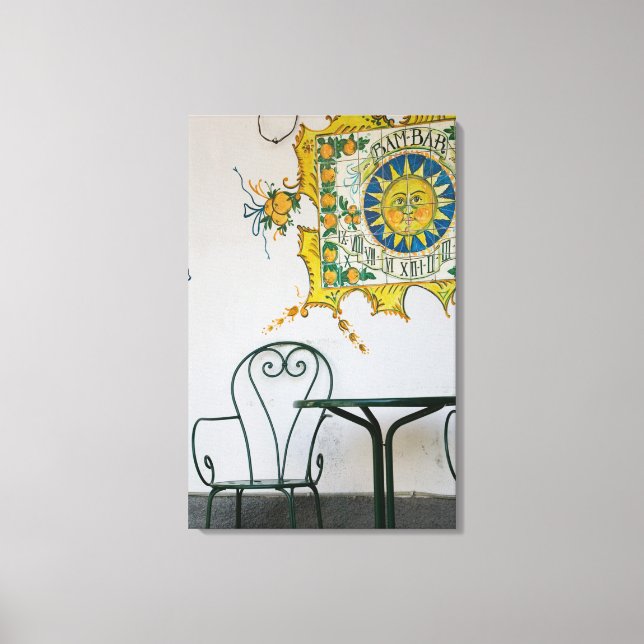 Lienzo ITALIA, Sicilia, TAORMINA: Bam, Bar Cafetería Deta (Anverso)