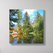 Itillo del estanque de otoño