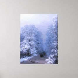 Lienzo IVAN AIVAZOVSKY - Paisaje invernal - 1876 -