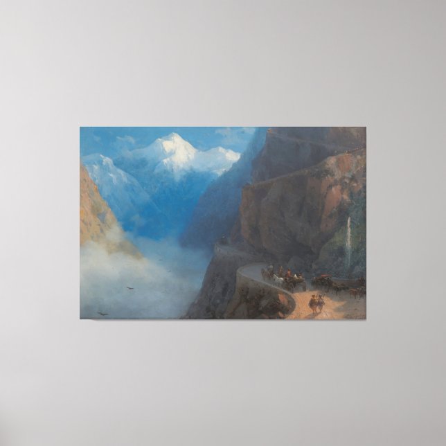 Lienzo Ivan Konstantinovich Aivazovsky - Desde Mleta  (Anverso)