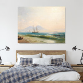 Lienzo Ivan Konstantinovich Aivazovsky - View of Mount 