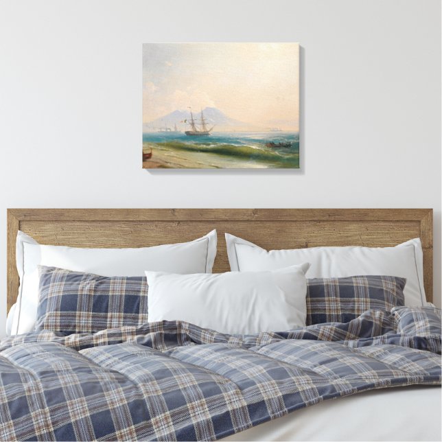 Lienzo Ivan Konstantinovich Aivazovsky - Vista del Monte  (Insitu(Dormitorio))