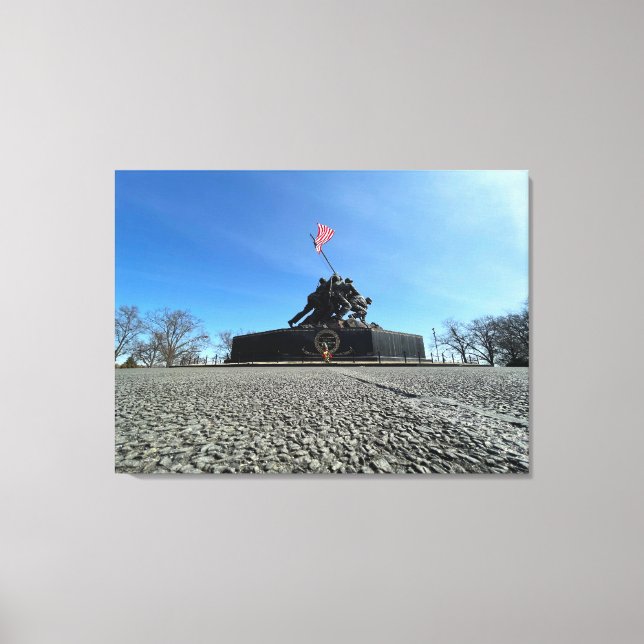 Lienzo Iwo Jima Stretched Canvas Print (Anverso)
