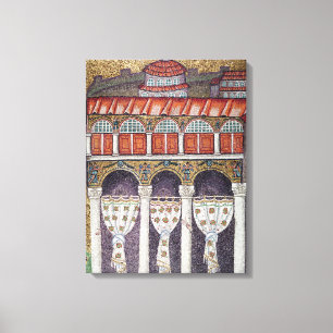 Lienzo Izquierda del Palazzo di Teodorico, 527-99