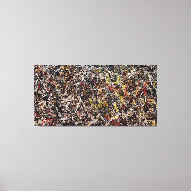 Lienzo J. P. - ALQUEMIA - 1947 - Expressionismo abstracto (Anverso)