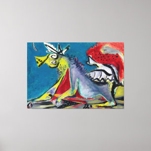 Lienzo J. P. - CABALLO - 1944 - Expressionismo abstracto 