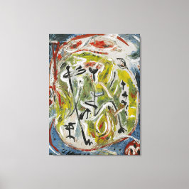 Lienzo J. P. - DANCERS - 1946 - Expressionismo abstracto