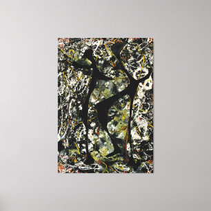 Lienzo J. P. - DANZA RHYTHMICAL - 1948 - Pintura de acció