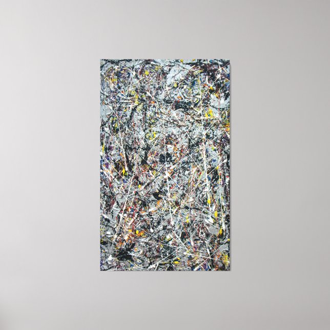 Lienzo J. P. - FOSFORESCENCIA - 1947 - Resumen Expressi (Anverso)