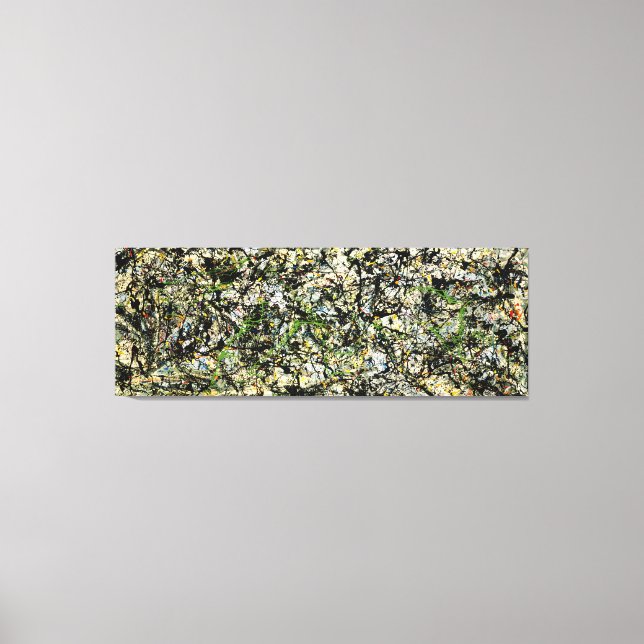 Lienzo J. P. - LUCIFER - 1947 - Expressionismo abstracto  (Anverso)