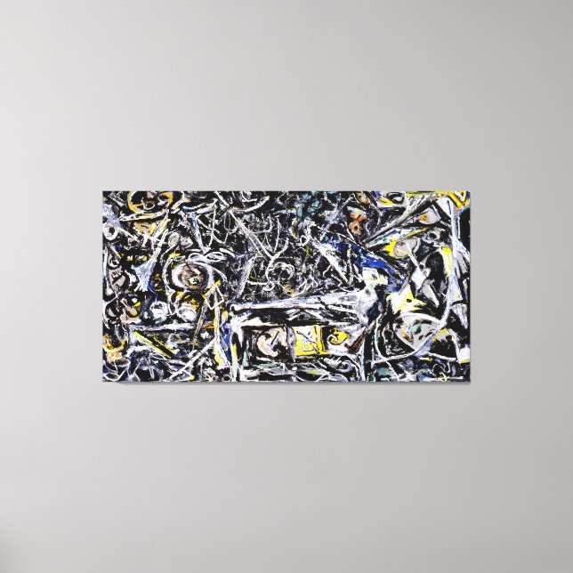 Lienzo J. P. - MIST NOCTURNO - 1944-1945 - Resumen - (Anverso)