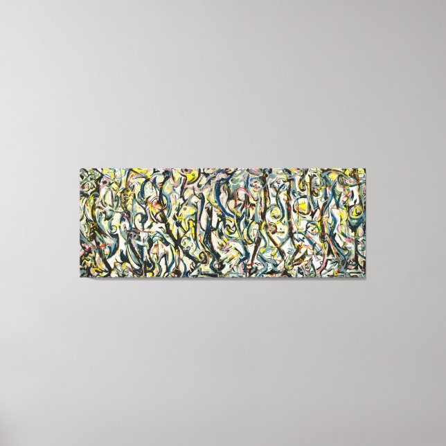 Lienzo J. P. - MURAL - 1943 - Expressionismo abstracto - (Anverso)