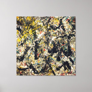 Lienzo J. P. - Número 13 - 1950 - Pintura de acción -