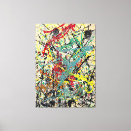 Lienzo J. P. - Número 16 - 1949 - Pintura de acción -