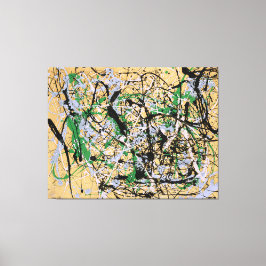 Lienzo J. P. - Número 17 - 1949 - Pintura de acción -