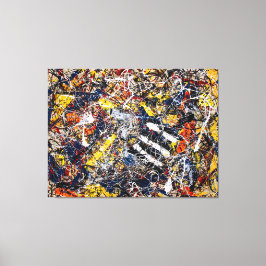 Lienzo J. P. - Número 17A - 1948 - Pintura de acción -