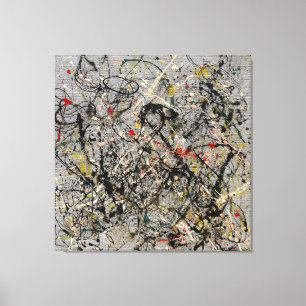 Lienzo J. P. - Número 18 - 1950 - Pintura de acción -